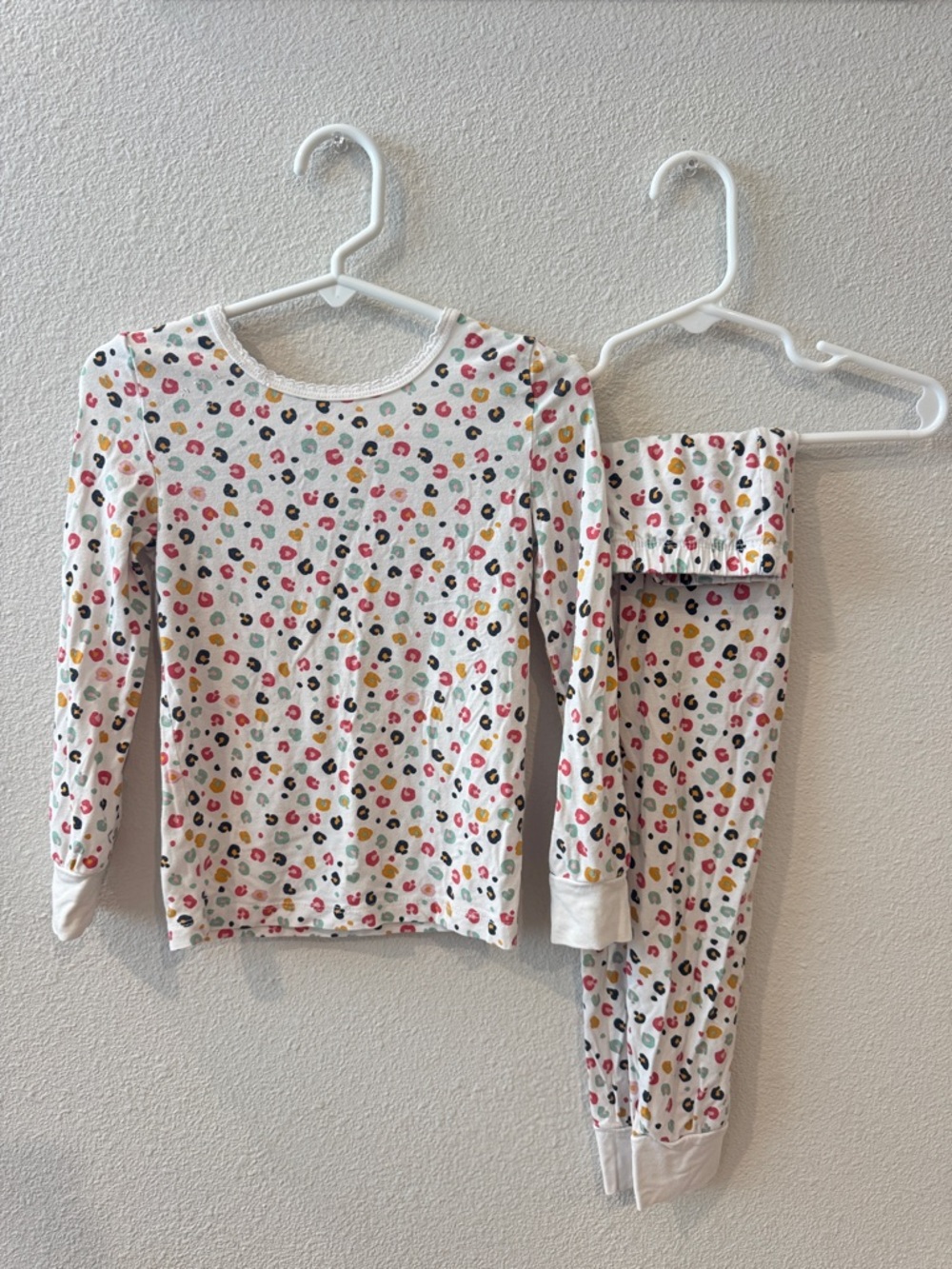 Little Me 4T Toddler Girls Bamboo Pajama Set